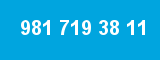 981 719 38 11 981 719 38 11